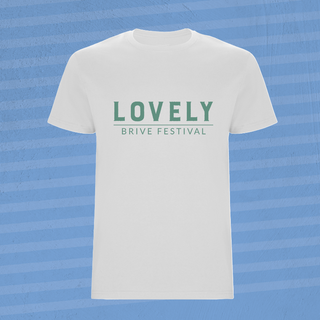 T-shirt Blanc Homme - "Lovely" 