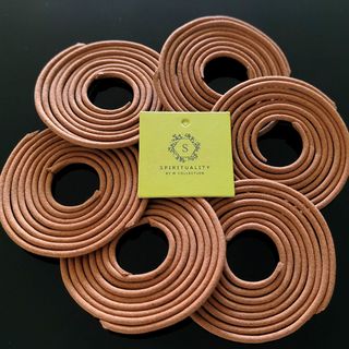 檀香盤香 (印度) (6盤) Sandalwood Incense Rings (India) (6 pcs)