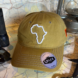 Africa Cap Tan Wax Cotton Canvas 