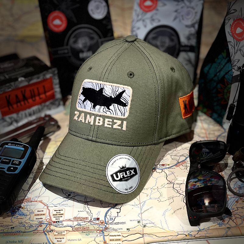 Zambezi Green 6 Panel Cap  Main Image