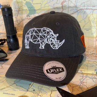 Rhino Cap Charcoal Wax Cotton Canvas 