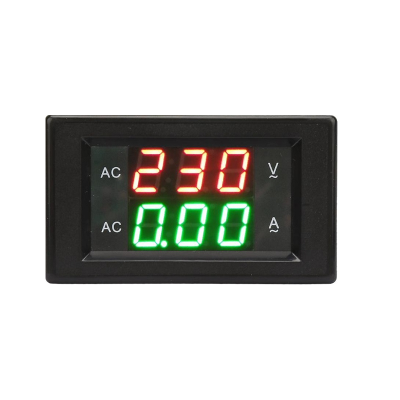 LCD voltage ampere display 