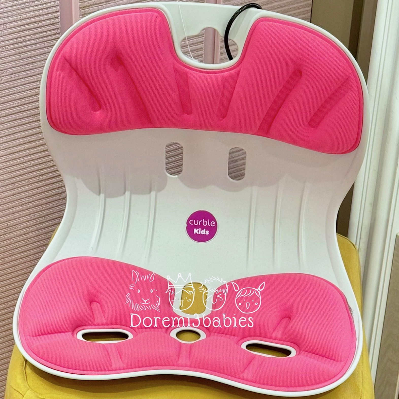 訂購Curble KIDS 人體工學護脊坐墊數量 (粉紅色) ？