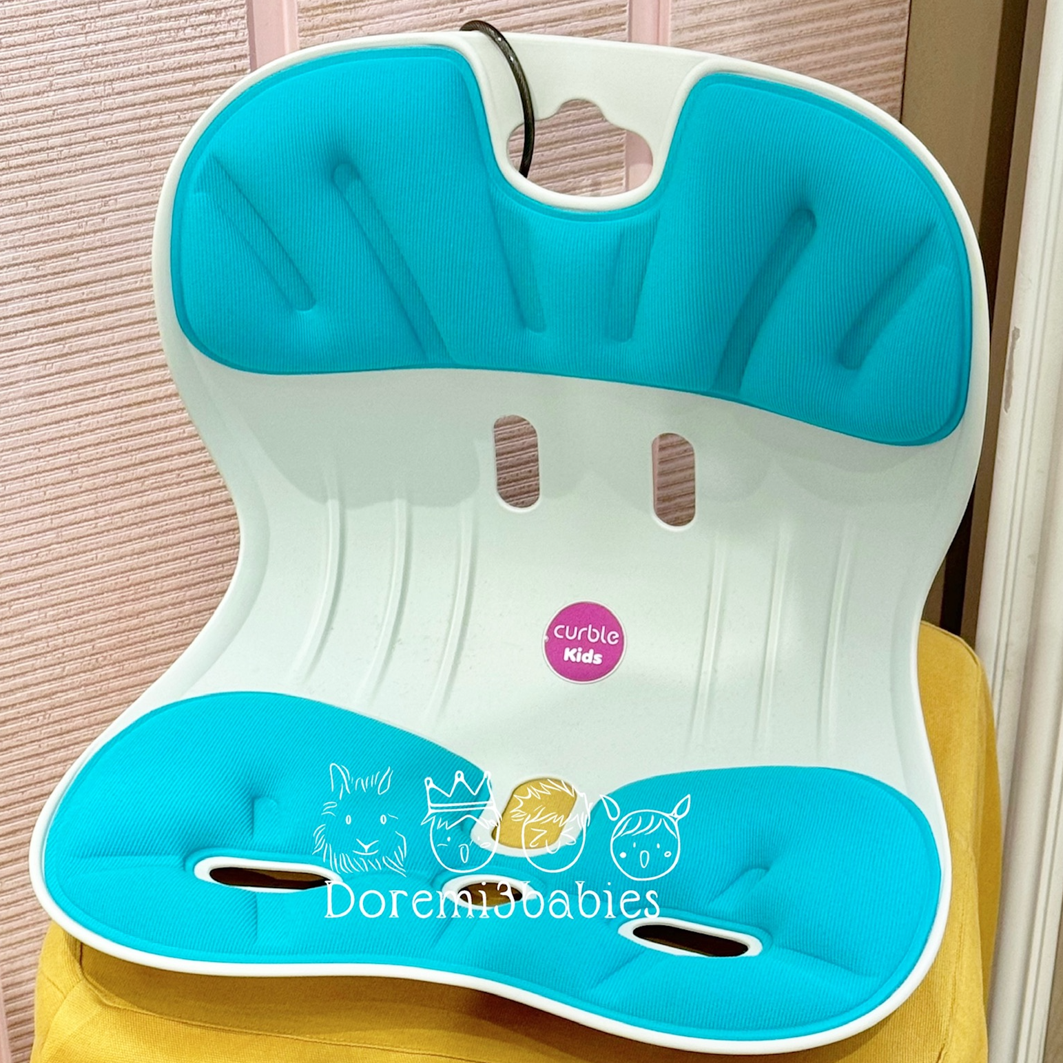 訂購Curble KIDS 人體工學護脊坐墊數量 (薄荷藍色) ？