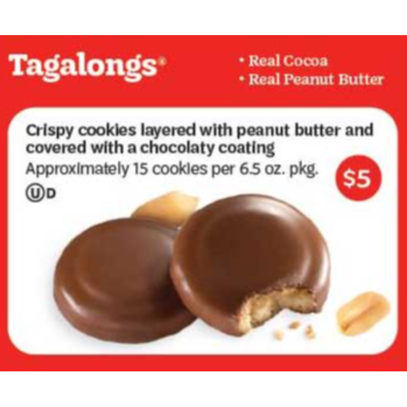 Tagalongs / Peanut Butter Patties Large Image