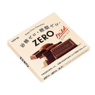 Lotte Chocolate Zero Sugar Free Mild - 5pcs