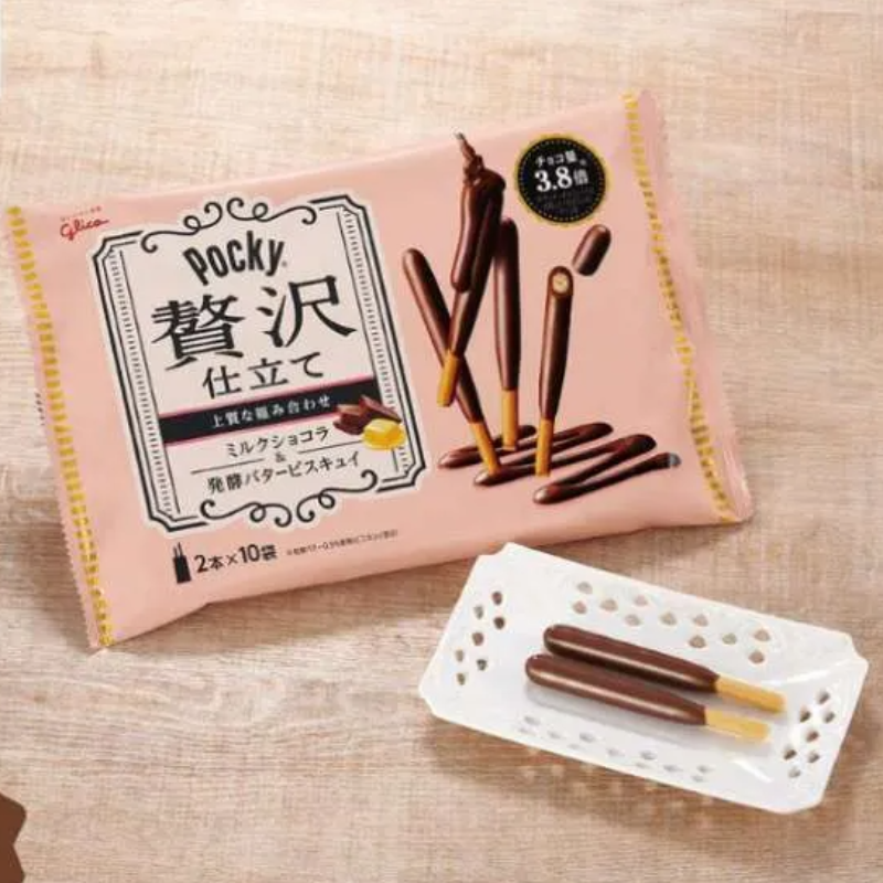 Pocky Luxury Milk Chocolate - 10pack