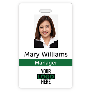 Employee work ID one side