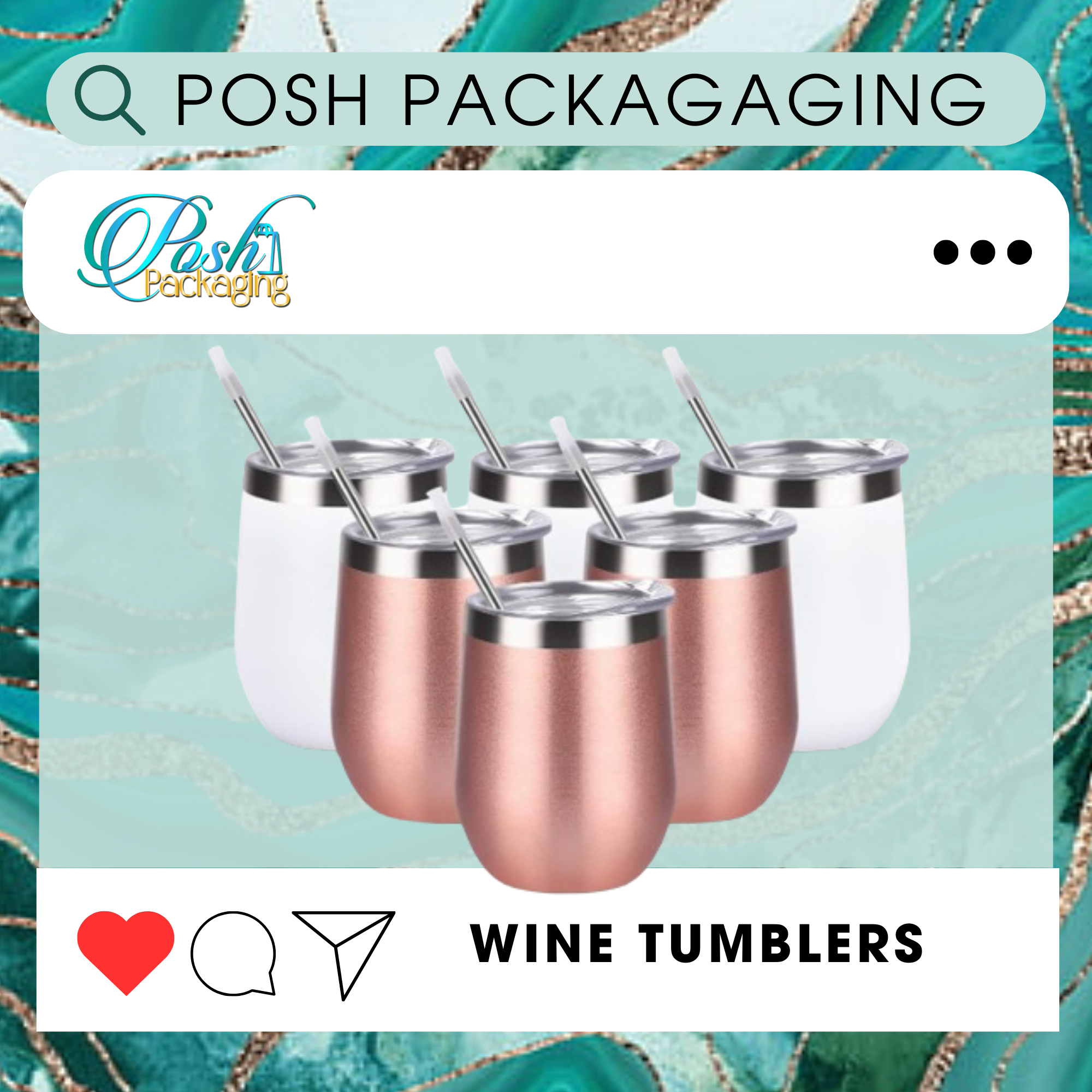 12 oz Wine Tumblers Main Image