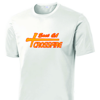 Sport-Tek White Dri-fit Short Sleeve