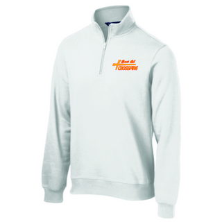 White Sport-Tek® 1/4-Zip Sweatshirt