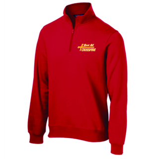 Red Sport-Tek® 1/4-Zip Sweatshirt