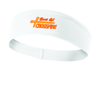 White Sport-Tek® PosiCharge® Competitor™ Headband