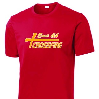 Sport-Tek Red Dri-fit Short Sleeve