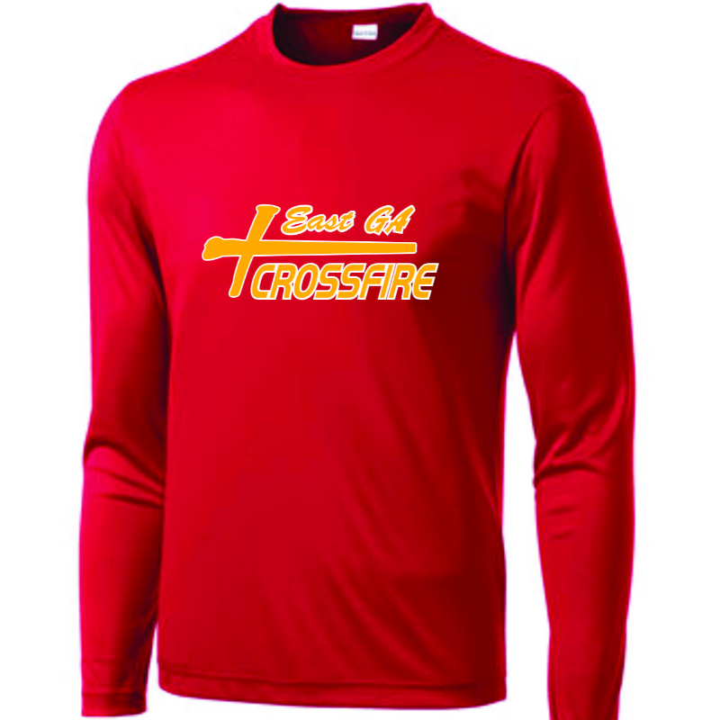 Sport-Tek Red Dri-fit Long Sleeve Main Image