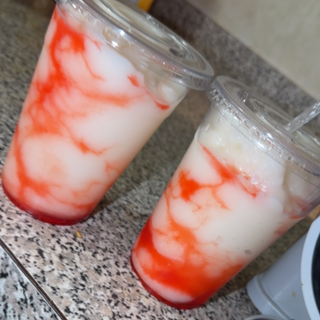 Strawberry Pina Colada Slushy 