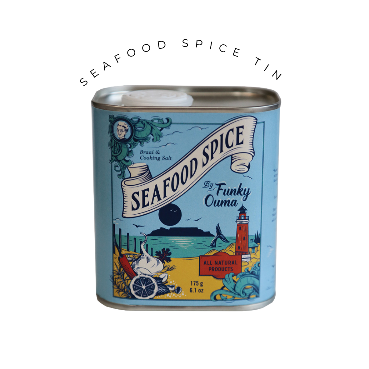 Seafood Spice Tin (175g) Main Image