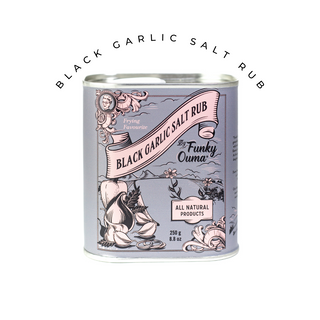 Black Garlic Salt Rub (250g)