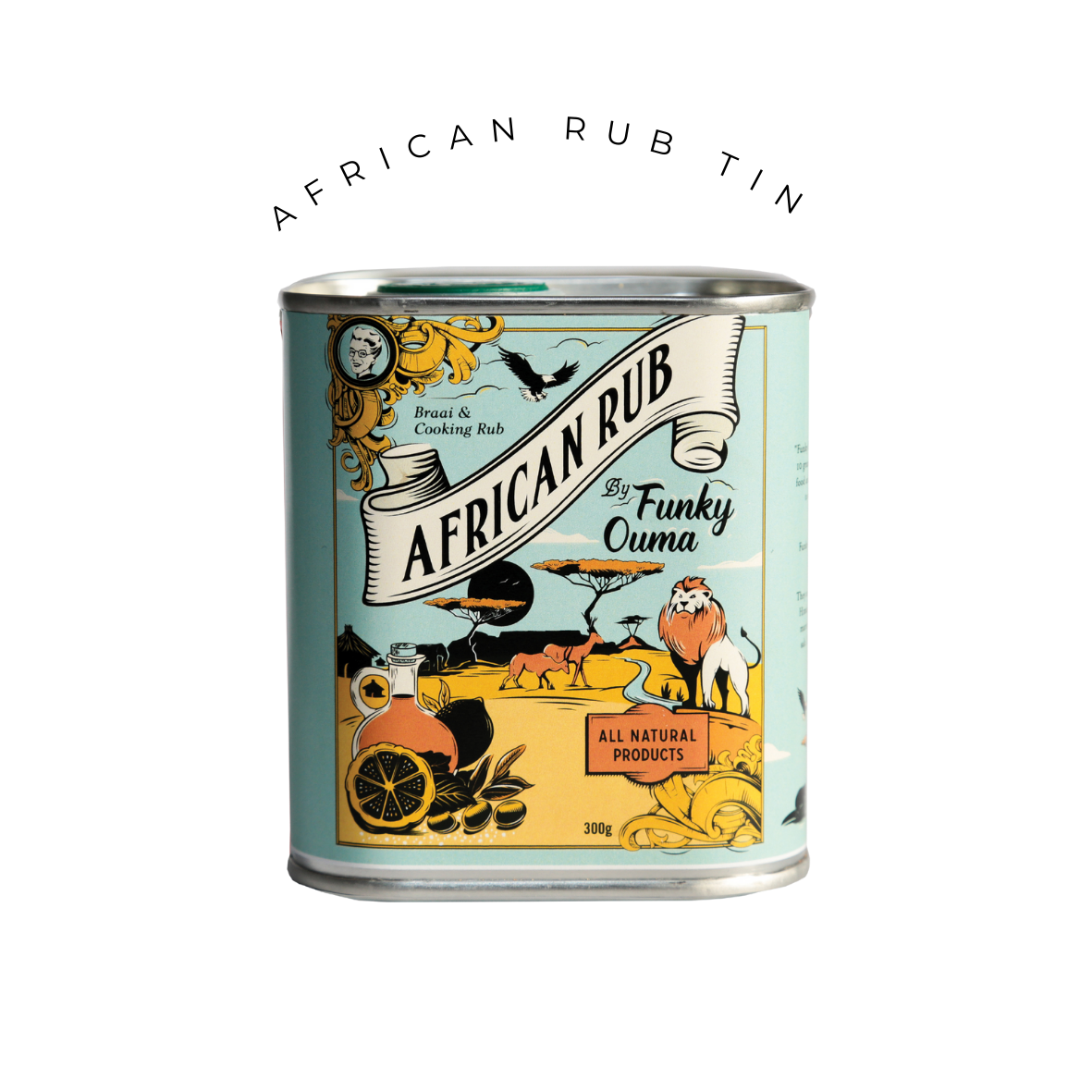 African Rub Tin (185g) Main Image