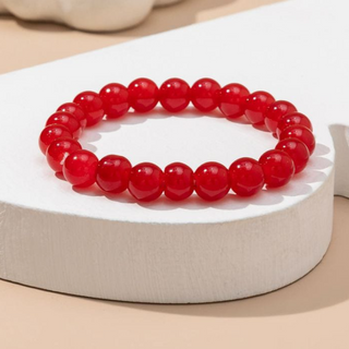 Red Glass Bracelet 