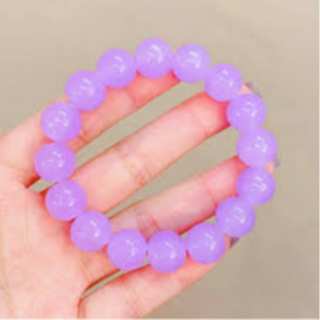 Lilac Glass Bracelet