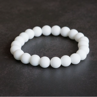 White Matte Bracelet 