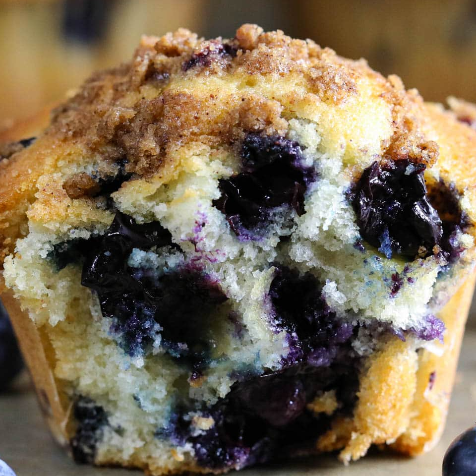 Blueberry muffins 