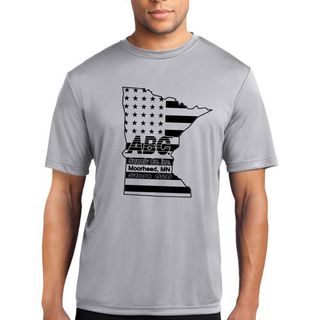 Grey ABC State Performance Poly Tee Image