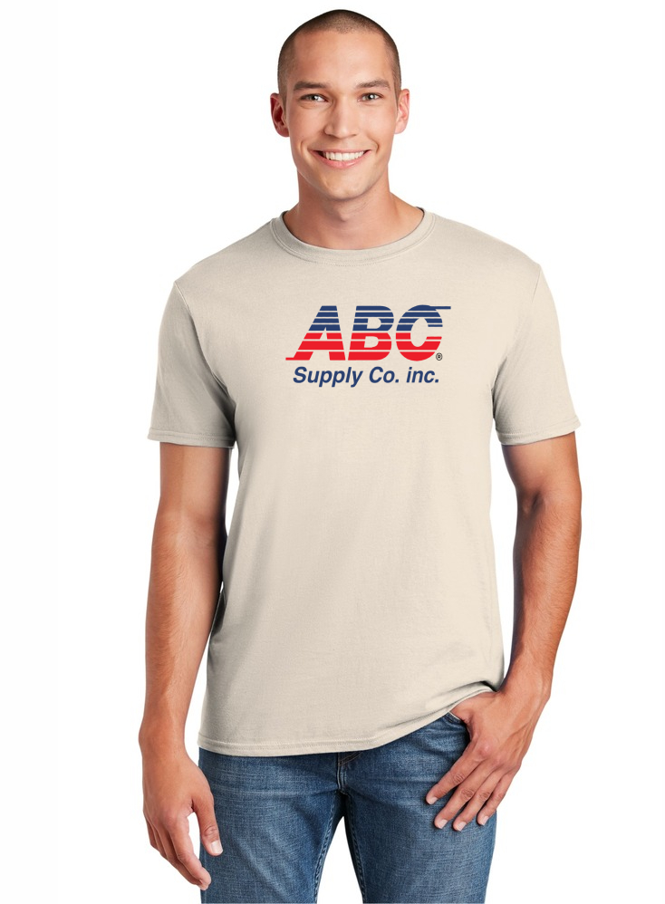 Natural ABC Supply Logo Tee Large Image