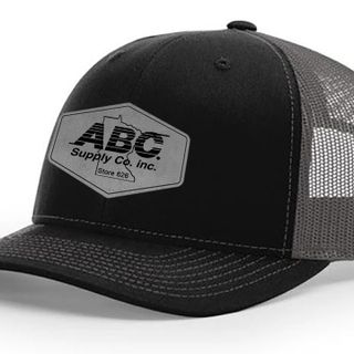 ABC Hex State Leather Patch on Richardson hat Image