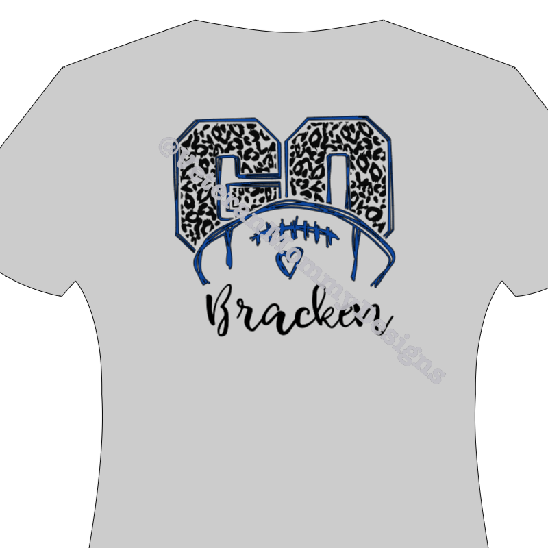 Go Bracken Grey T-shirt Main Image