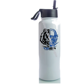 40 Oz Hydro flask Tiger Logo