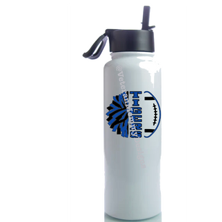 40 Oz Hydro Flask football/ Cheer