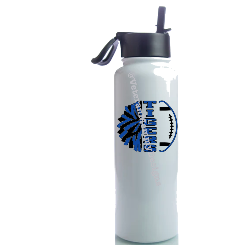 40 Oz Hydro Flask football/ Cheer Main Image