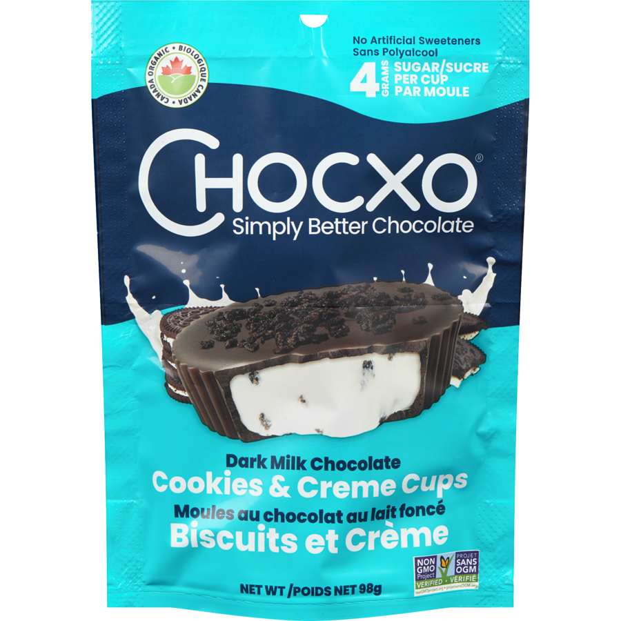 Chocxo Cookies and Cream Cups Main Image