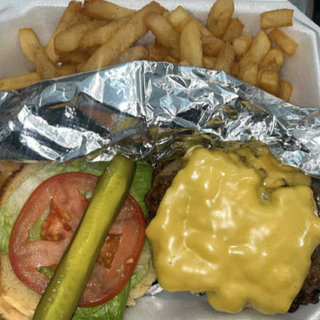 Double Smashburger with Fries & Drink