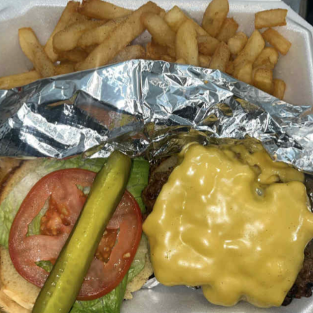 Double Smashburger with Fries & Drink