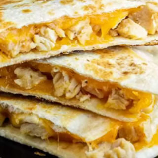 Chicken and Cheese Quesadilla