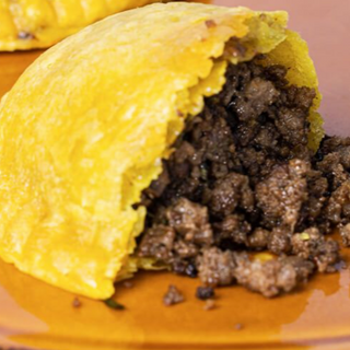 One Large Jamaican Beef Patty