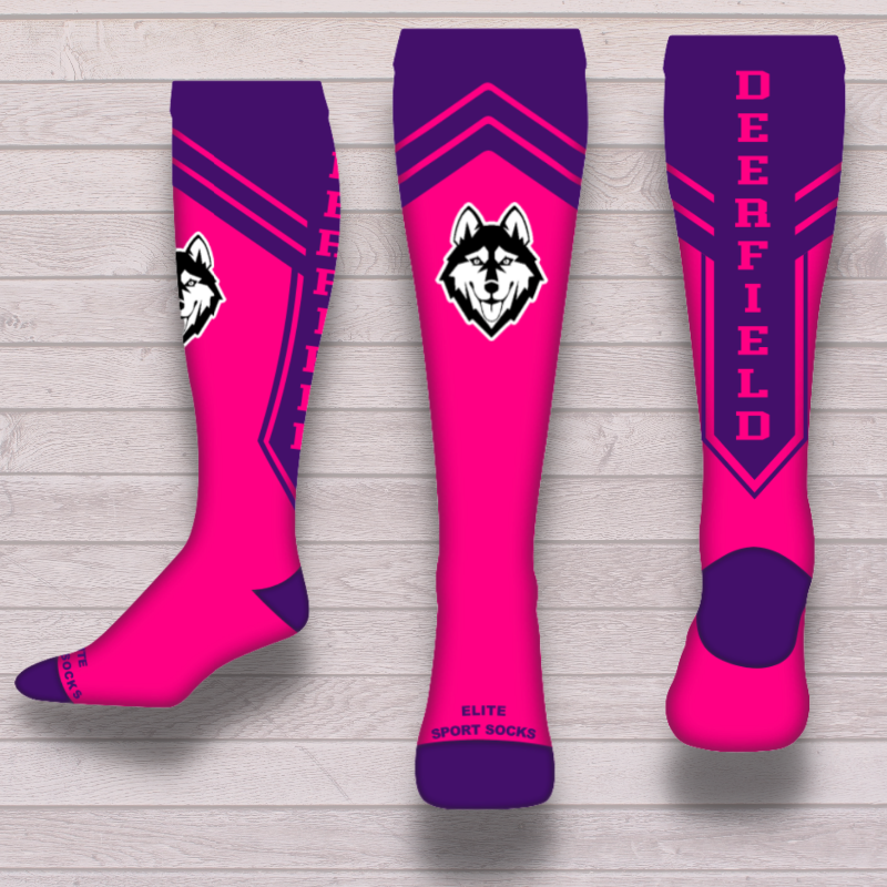 Deerfield KNEE HIGH Pink/Purple