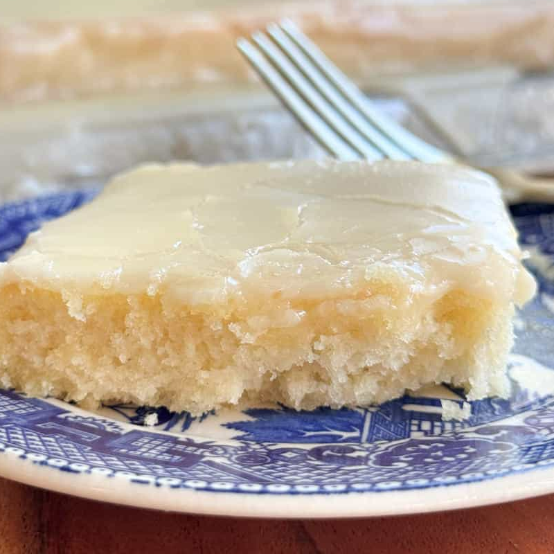 WHITE TEXAS FUDGE SHEET CAKE