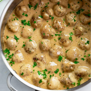 The ultimate Creamy Meatballs