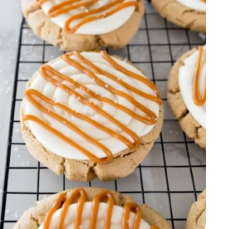 Salted Caramel Cheesecake Cookie