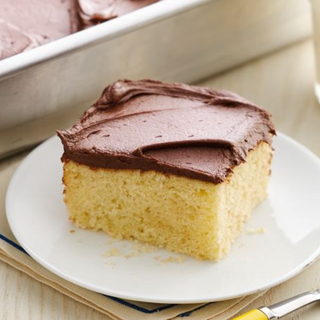 Dante’s Favorite Yellow Cake with Chocolate Buttercream