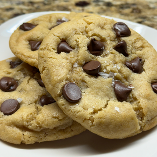 Sourdough Brown Butter Chocolate Chip Cookies - Half Dozen