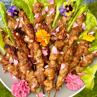 Lemongrass Chicken Skewers