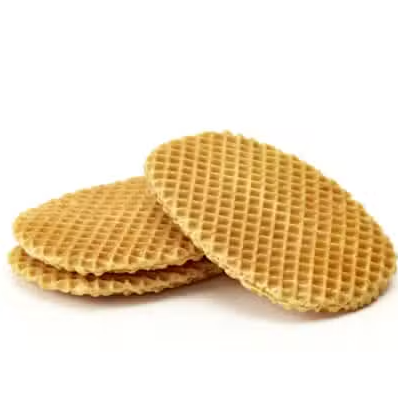Gevulde wafeltjes met vanillecrème (720gr)
