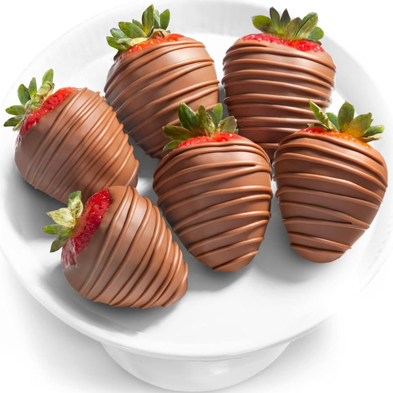 Milk Chocolate Covered Strawberries Main Image