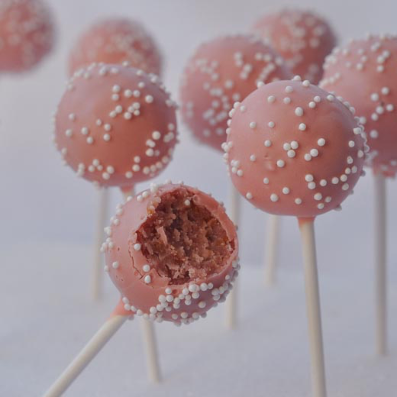 Strawberry Cake Pop Main Image