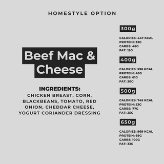 Beef Mac & Cheese 